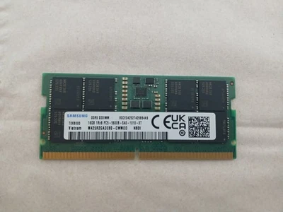 1x16gb Samsung DDR5 Sodimm Laptop Ram 5600mhz - Image 1 of 2