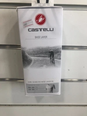 new with tags castelli core seamless base layer short sleeve size small/medium - Image 1 of 4