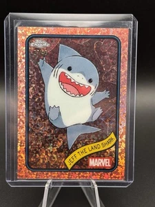 2025 Topps Chrome Jeff The Land Shark /40 Rose Gold Mini Diamonds Marvel - Picture 1 of 1