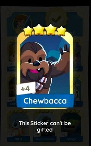 Chewbacca - Monopoly!!! Gold 4⭐️⭐️⭐️⭐️ - Picture 1 of 1