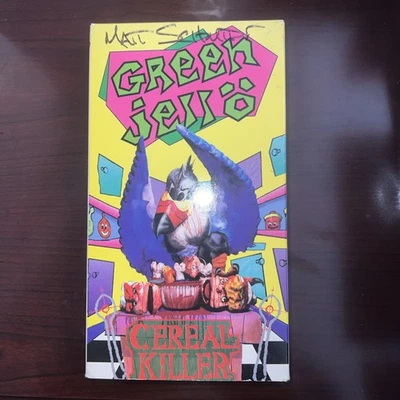 Green Jello Jelly Cereal Killer Music Video Album Rare VHS Tape & Booklet 1992 - Image 1 of 4