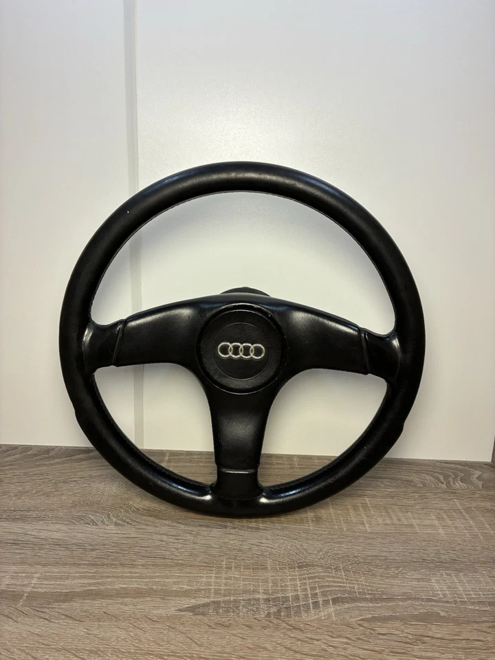 Volante Audi Nardi – Couro Original S2 S4 90 200 C4 C3  - Imagem 1 de 4