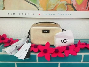 NEW UGG JANEY II CLEAR SHEEPSKIN CROSSBODY SHOULDER BAG  HANDBAG W/ DUSTBAG NWT - Picture 1 of 6