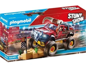 Playmobil Stunt Show Bull Monster Truck #70549 Age 4–10 - Brand New 57 Piece Set - Picture 1 of 1