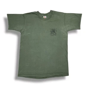 Vintage Military Inspired Marines Infantry Fox Company Green T-Shirt Men's M - Picture 1 of 9