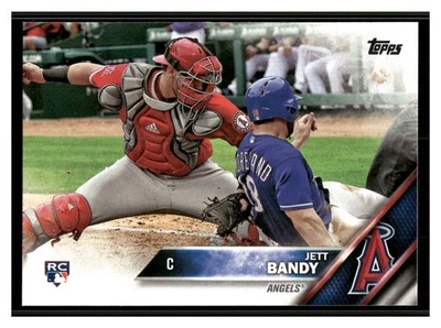 2016 Topps Update #US24 Jett Bandy Los Angeles Angels Baseball Card 34561 - Image 1 of 2