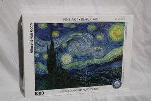 Eurographics - 1000 Stck. Vincent van Gogh, DIE STERNENKLARE NACHT - 19" x 26" Puzzle - Bild 1 von 4