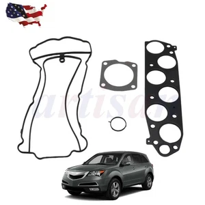 NEW Upper Intake Manifold Gasket Set Fits 2005-2015 Acura 2005-2017 Honda US - Picture 1 of 10