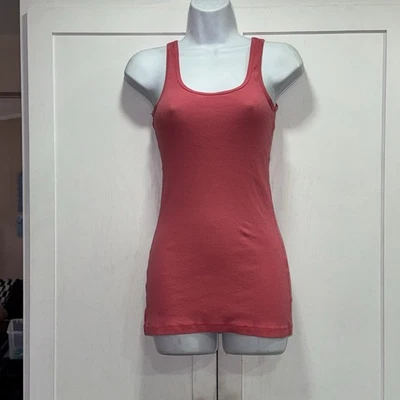 Y2K Fairy Whimsi Emo Junior Mossimo 长款和精益粉色背心,尺寸 L — 第 1/4 张图片