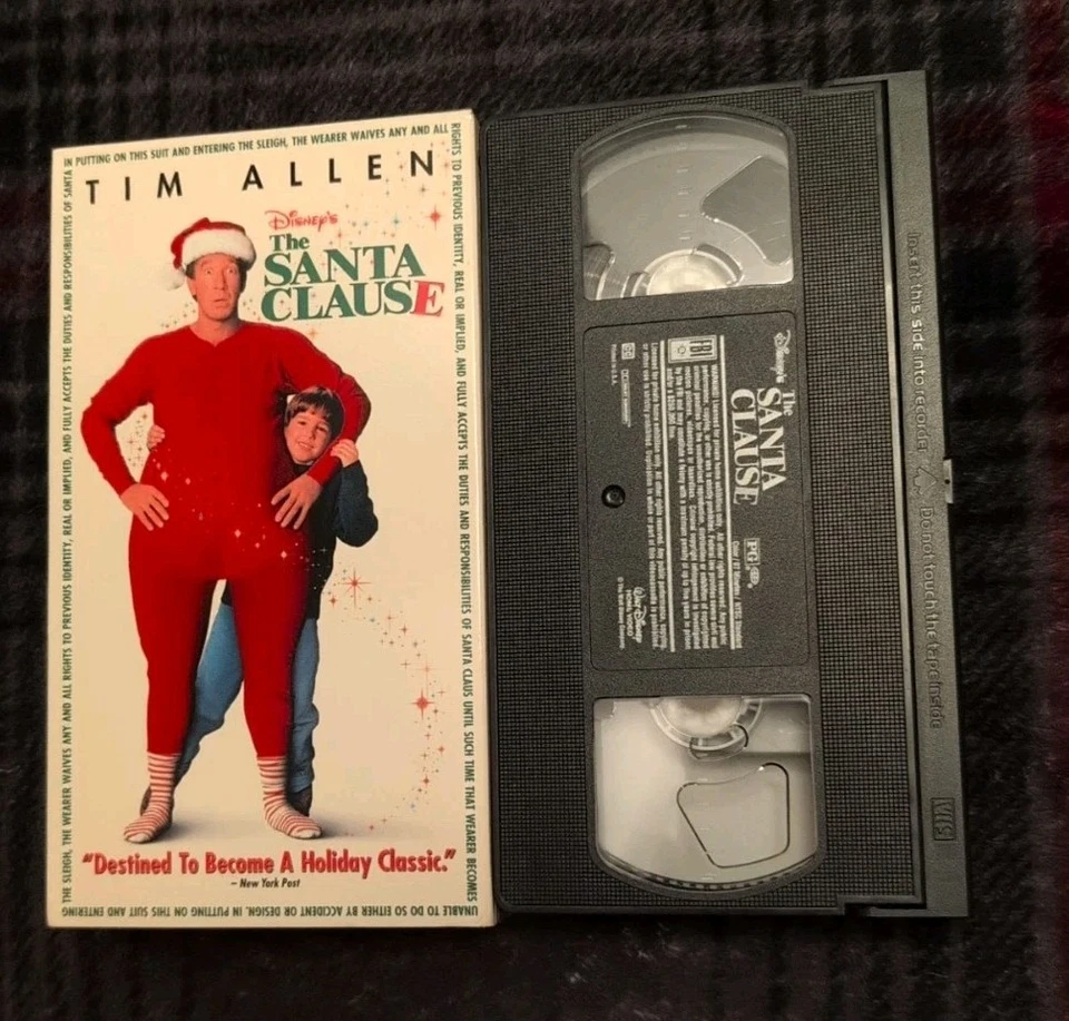 Disney’s The Santa Clause (VHS, 1995) Tim Allen - Christmas Movie - Image 1 of 1