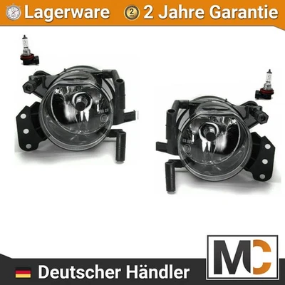 Nebellicht Klarglas Kit HB4 für BMW 5er E60 E61 E90 E91 E63 E64 X3 E83 - Bild 1 von 3