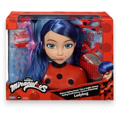 Miraculous Lady Bug Testa Acconciature - Immagine 1 di 4