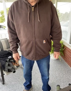 Carhartt Hooded Zip Sweatshirt X-Large Steppfutter #14806 78 - Bild 1 von 12