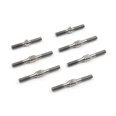 Yeah Racing Titanium Turnbuckle Set For Tamiya 1/10 RC XV-02 #TXV2-017SV - Image 1 of 2