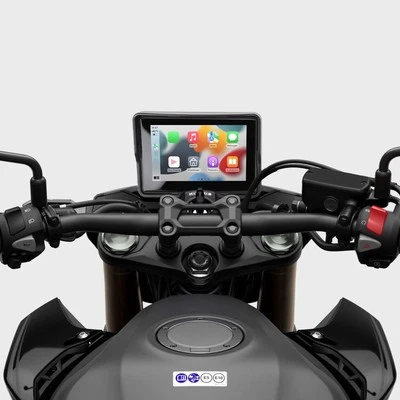 ­ Motorcycle DVR Dual HD 1080P Cameras 5in IPS Touch Screen Waterproof Voice - Image 1 of 4
