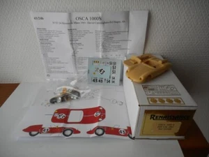 1-43 Osca 750s LM'59 #43 Resin kit to built Renaissance 43/24b - Foto 1 di 4