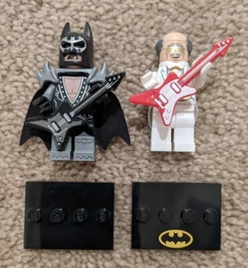 LEGO Batman MovieMinifigure 71017 Glam Metal Batman + Disco Alfred 100% COMPLETE - Picture 1 of 3