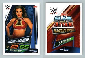 Mickie James #88 WWE Slam Attax Universe 2019 Topps TCG Card - Picture 1 of 1