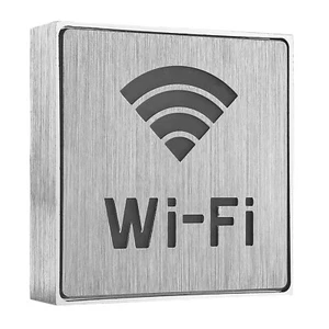 Señal de luz de neón LED Wi-Fi, placa de indicación de señal de Internet WiFi verde - Imagen 1 de 6