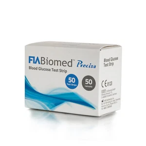 FIA Biomed Precisa Teststreifen und Lanzetten 50er Pack