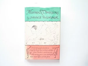 Alarms and Diversions by James Thurber, Stated 1st Ed, Illustrated, 1957 - Picture 1 of 12