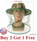  Anti-Mosquito Bug Bee Insect Head Net Hat Cap Sun Protection Fishing Hiking