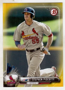 2017 BOWMAN #13 STEPHEN PISCOTTY GOLD #43/50 - Picture 1 of 1