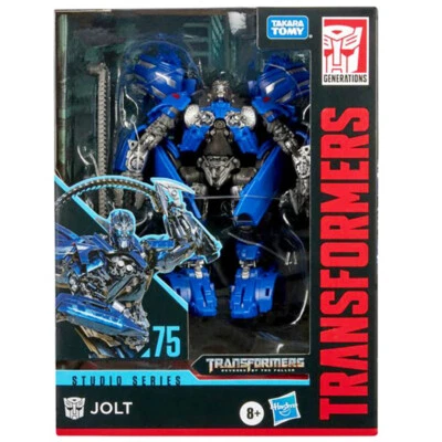 Hasbro Transformers Jolt Deluxe Studio Series 75 Action Figure Official In Stock - Image 1 of 4