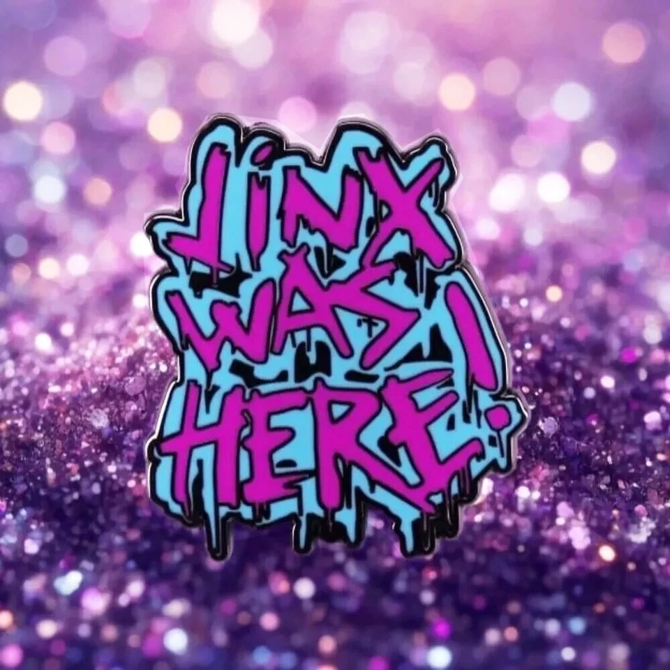 League of Legends Arcane Jinx Was Here Enamel Pin – Collector's Edition - Image 1 of 4