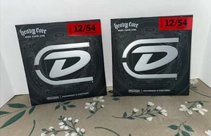 Dunlop DHCN1254 Heavy Core NPS Electric Strings - .012-.054 - "Heaviest" - Picture 1 of 3