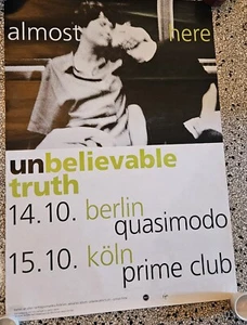 Unbelievable Truth - Konzertposter  Tour Poster - Bild 1 von 1
