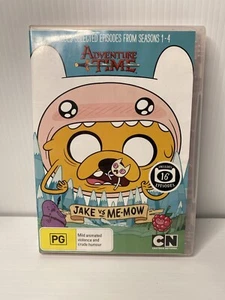 Adventure Time - Jake vs Me-Mow - 16 Episodes (DVD) Region 4 FREE TRACKED POST - Picture 1 of 5