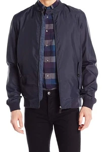 Ted Baler Men Electiv Nylon Bomber Jacket Size 6 Us 2 XL $279.00 - Picture 1 of 2