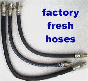 All 3 Brake hoses for Chevrolet cars 1939-1950 Replace that old rubber!