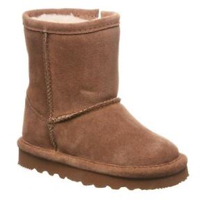 Toddler Bearpaw Elle Boot 1962T Zipper HickoryII Suede 100% Authentic Brand New 