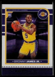 BRONNY JAMES JR. 2024-25 Panini Hoops #280 RC Los Angeles Lakers - Imagen 1 de 1
