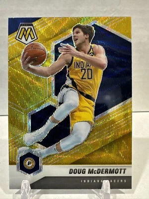 2020-21 Panini Mosaic Gold Wave Prizm Doug McDermott #150 Pacers - Image 1 of 2