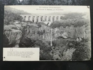 CPA - 15 - SALINS - Cascade de Salins - près MAURIAC - Imagen 1 de 2