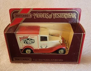 MATCHBOX Models of Yesteryear 1930 Model 'A' Ford Walter's Palm Toffee 1:40 Y22 - Picture 1 of 15