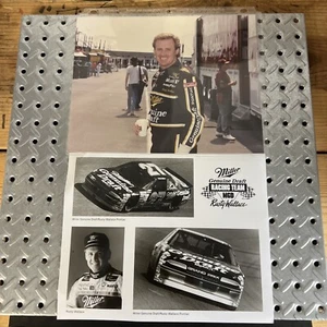 VINTAGE Color & B&W Shots 8x10 Rusty Wallace / Miller #27 NASCAR Photos - Picture 1 of 3