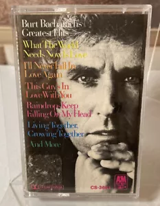 Burt Bacharach - Burt Bacharach's Greatest Hits (Cassette, A&M Rec., CS 3661 ) - Picture 1 of 2