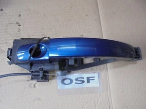 Manija de puerta exterior delantera lado conductor Ford Focus 2006 offside azul 36 - Imagen 1 de 1