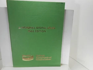 Bendix A PICTORIAL DIGITAL ATLAS 1966 EDITION Geophysical  BOOK - Picture 1 of 4