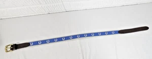 Vineyard Vines NFL Indianapolis Colts Men's Canvas Belt Size 32 New Without Tags - Picture 1 of 5