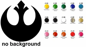 Rebel Alliance Vinyl Decal Sticker Car Helmets Window Star Wars Empire Laptop - Bild 1 von 4