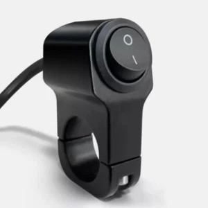 Universal Motorcycle 7/8" Handlebar Headlight Fog  OFF ON Switch Spot Light - Bild 1 von 11