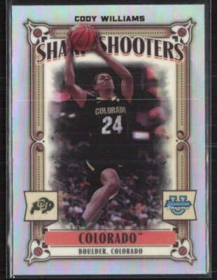 2023-24 Bowman University Chrome #SS-10 Cody Williams Sharp Shooters - Image 1 of 2