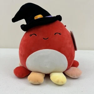 Juguete de peluche de Halloween Squishmallows pulpo Detra bruja - Imagen 1 de 10