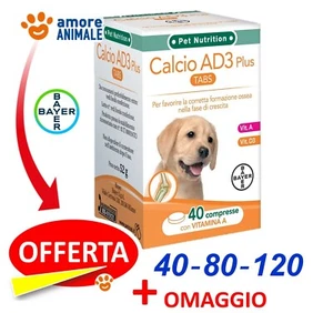 Bayer Calcio AD3 PLUS 40 / 80 / 120 Comprimidos Para Perros - Suplemento Mineral - Imagen 1 de 4