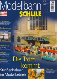 ModellEisenBahner Modellbahn Schule Heft 14 Die Tram kommt! Straßenbahn Bahnhof - Bild 1 von 1